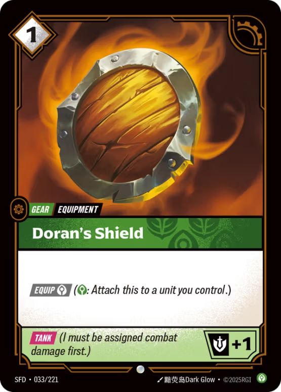 Doran's Shield SFD-033/221