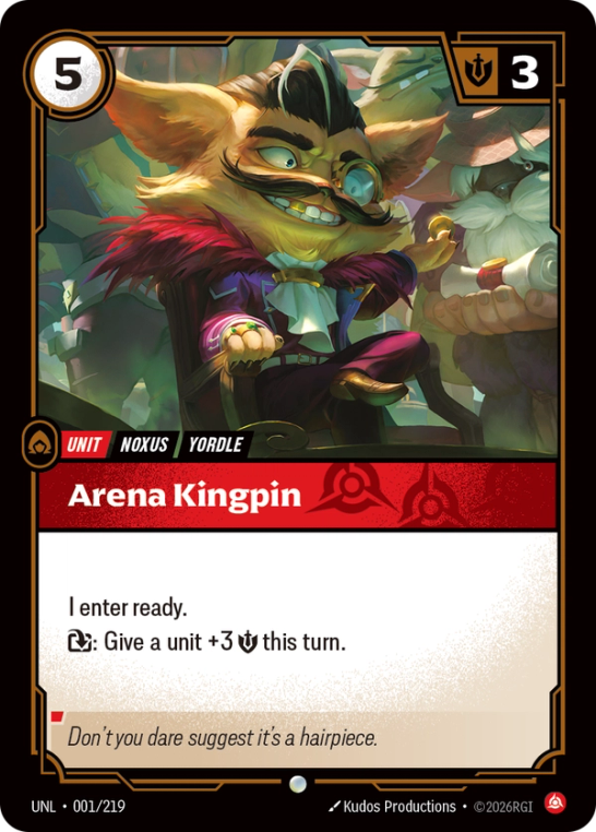 Arena Kingpin UNL-001/219