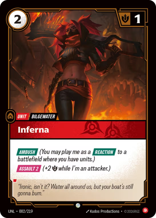 Inferna UNL-002/219