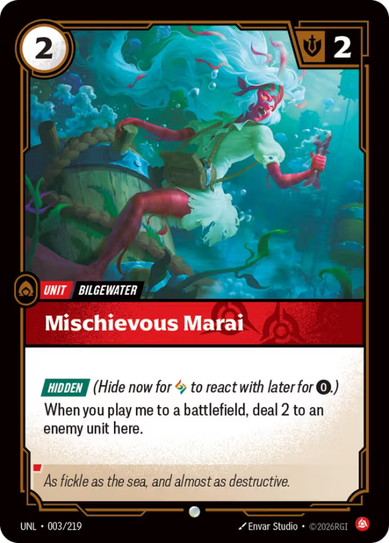 Mischievous Marai UNL-003/219