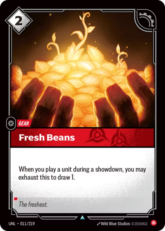 Fresh Beans UNL-011/219