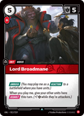 Lord Broadmane UNL-012/219