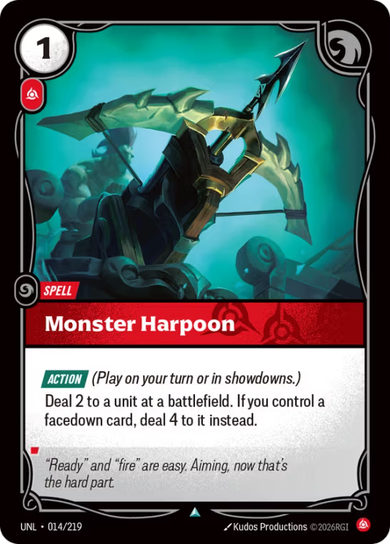 Monster Harpoon UNL-014/219