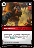 Yeti Brawler UNL-018/219