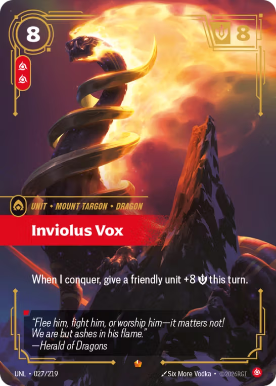 Inviolus Vox UNL-027/219