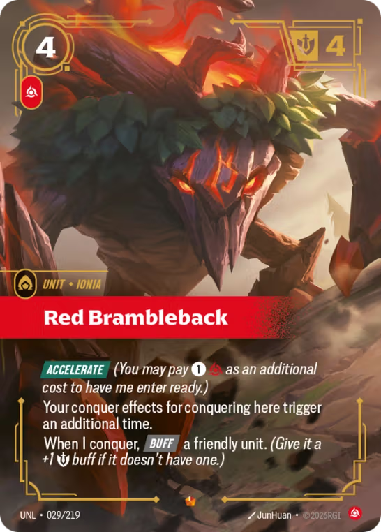 Red Brambleback UNL-029/219