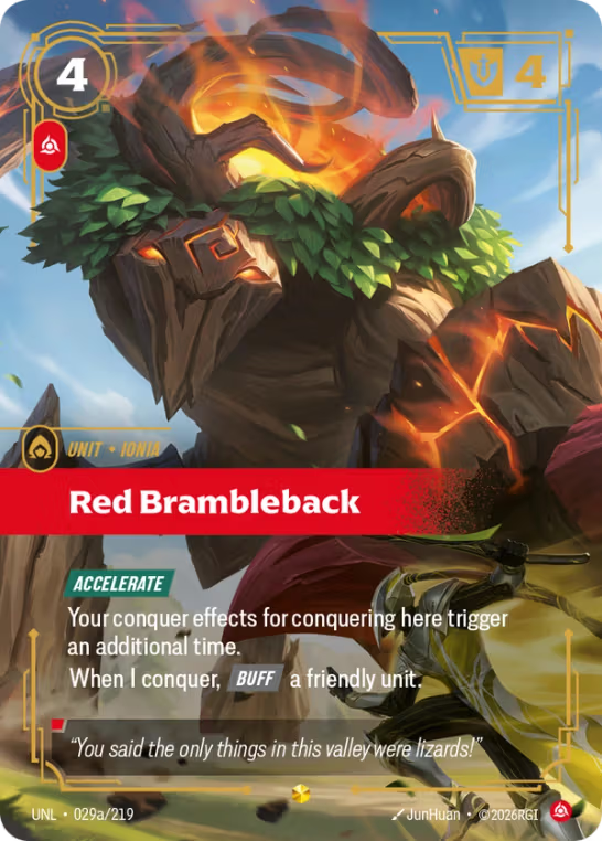 Red Brambleback UNL-029a/219