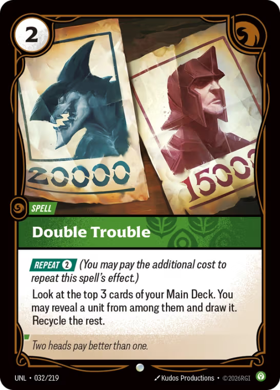 Double Trouble UNL-032/219