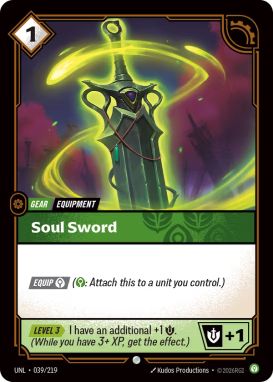 Soul Sword UNL-039/219
