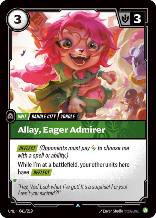 Allay, Eager Admirer UNL-041/219