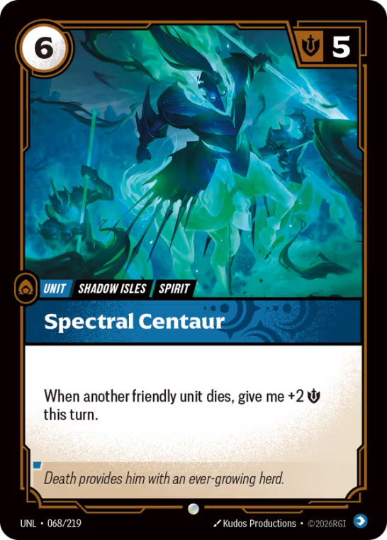 Spectral Centaur UNL-068/219