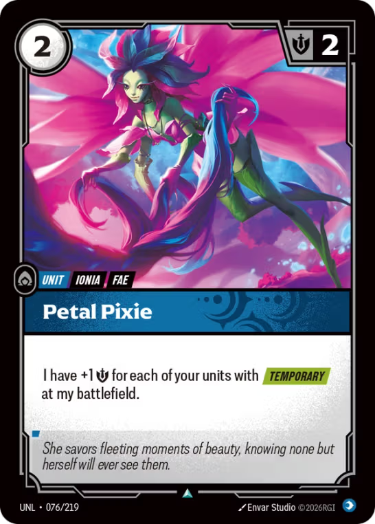 Petal Pixie UNL-076/219