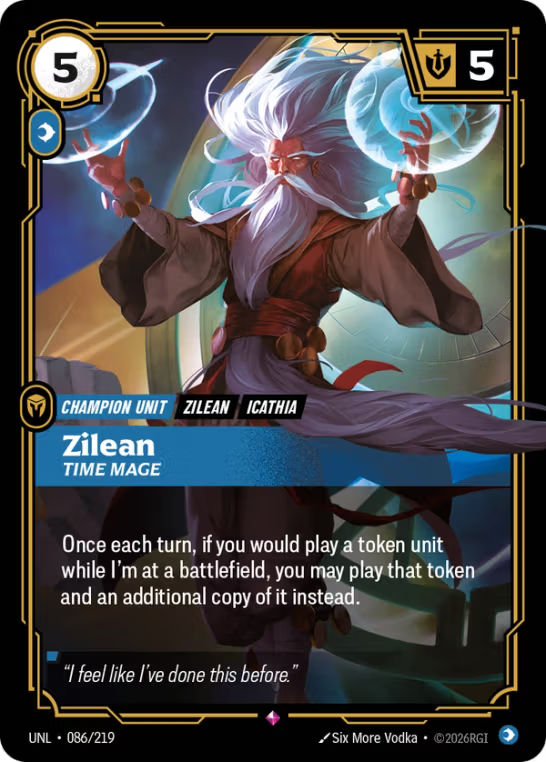 Zilean, Time Mage UNL-086/219