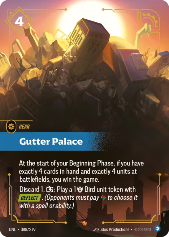 Gutter Palace UNL-088/219