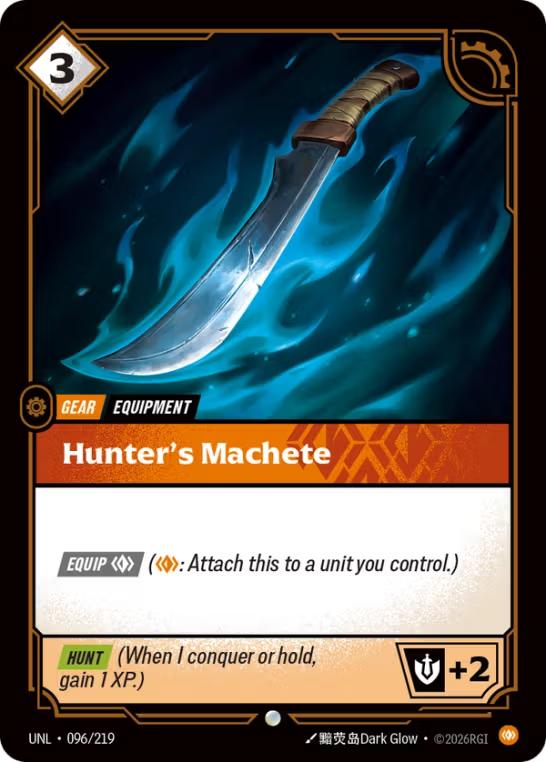 Hunter's Machete UNL-096/219