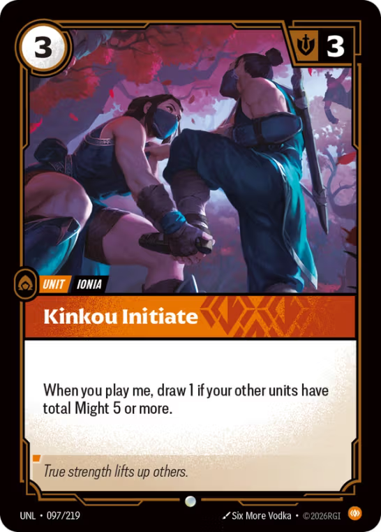 Kinkou Initiate UNL-097/219