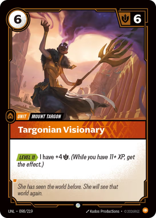 Targonian Visionary UNL-098/219