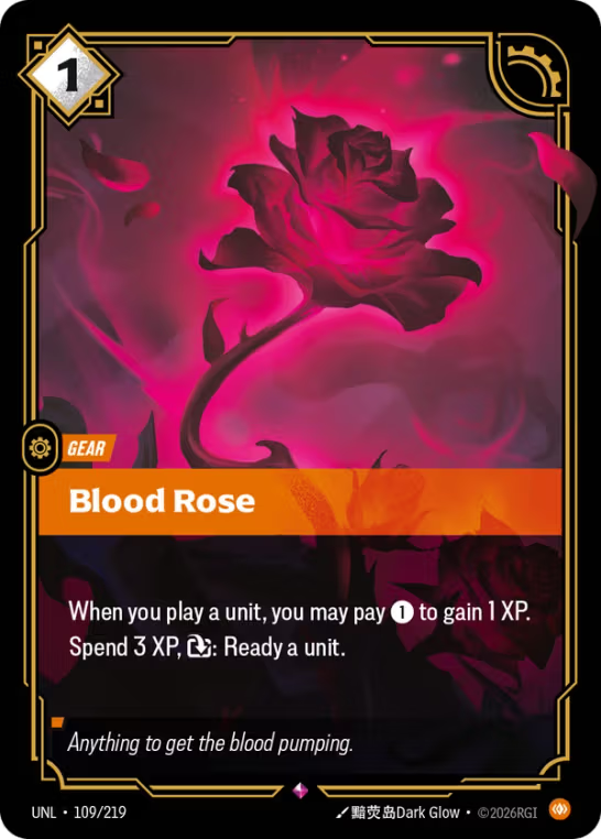 Blood Rose UNL-109/219