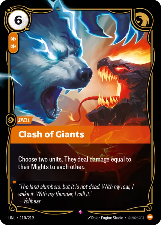 Clash of Giants UNL-110/219