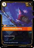 Determined Sentry UNL-111/219