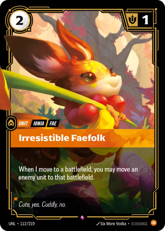 Irresistible Faefolk UNL-112/219