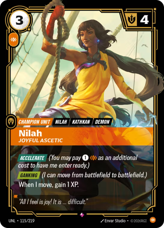 Nilah, Joyful Ascetic UNL-115/219