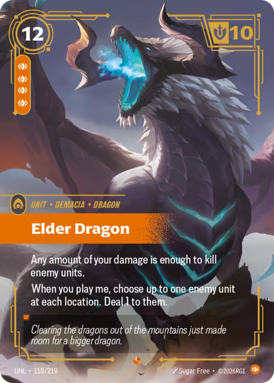Elder Dragon UNL-118/219