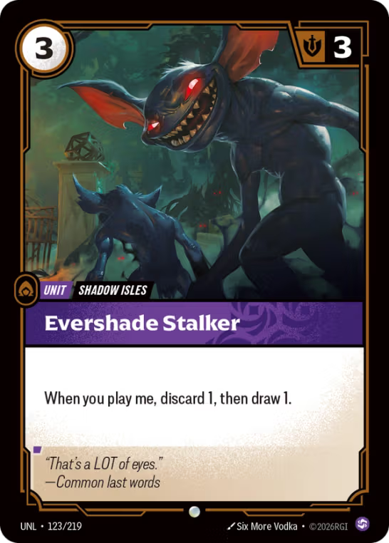 Evershade Stalker UNL-123/219