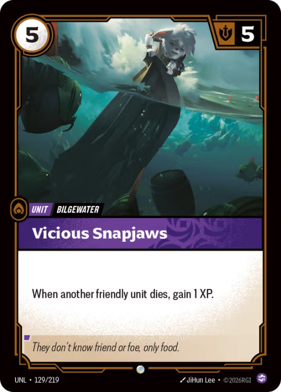 Vicious Snapjaws UNL-129/219