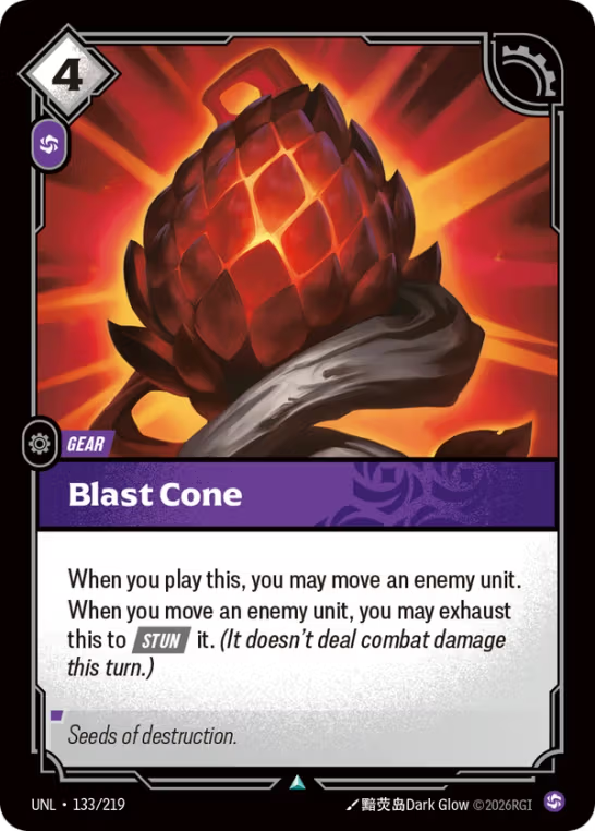 Blast Cone UNL-133/219