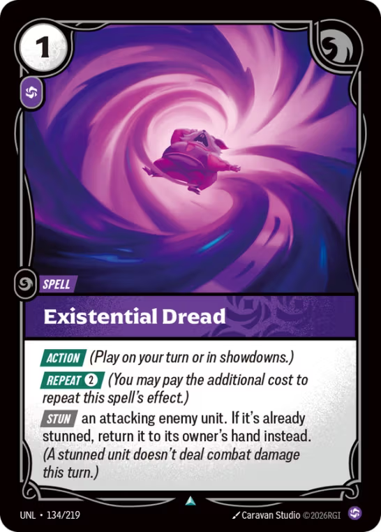 Existential Dread UNL-134/219