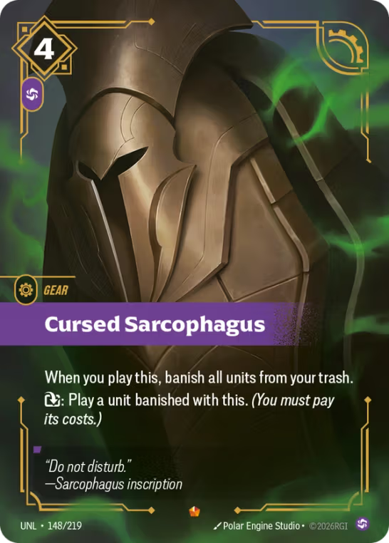 Cursed Sarcophagus UNL-148/219