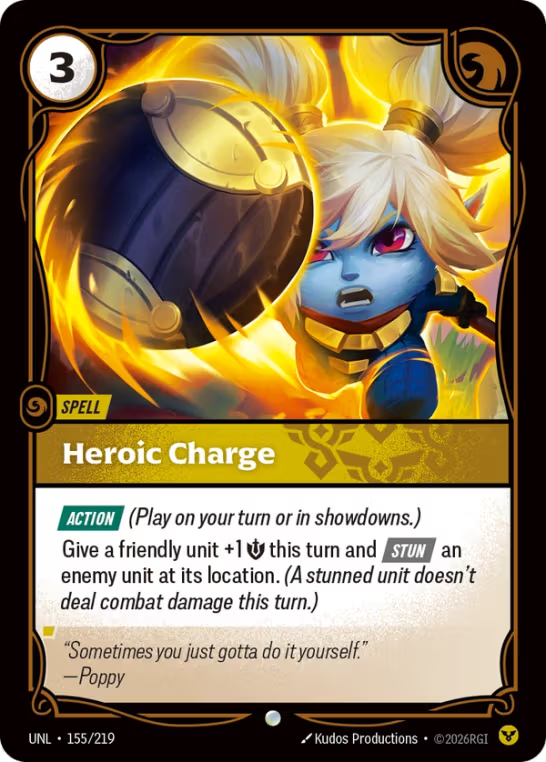 Heroic Charge UNL-155/219