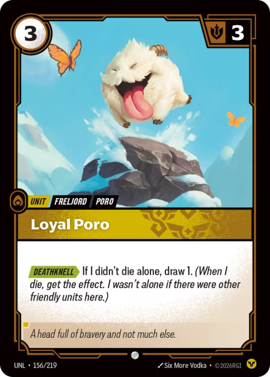 Loyal Poro UNL-156/219