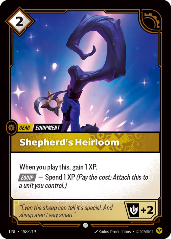 Shepherd's Heirloom UNL-158/219