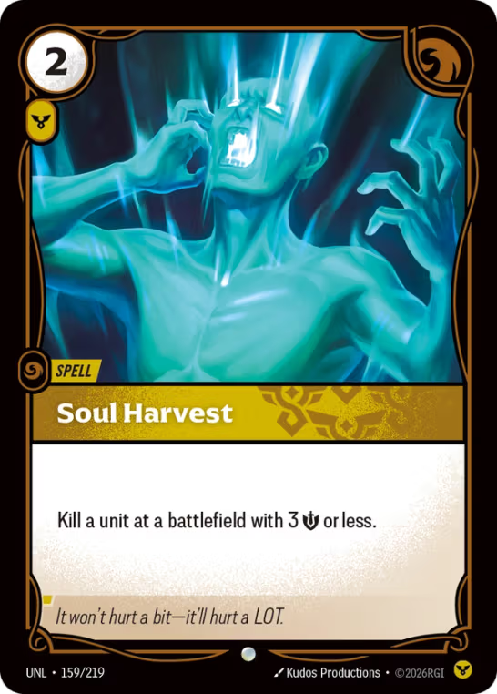 Soul Harvest UNL-159/219