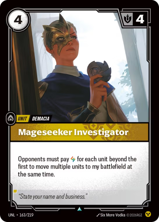 Mageseeker Investigator UNL-163/219