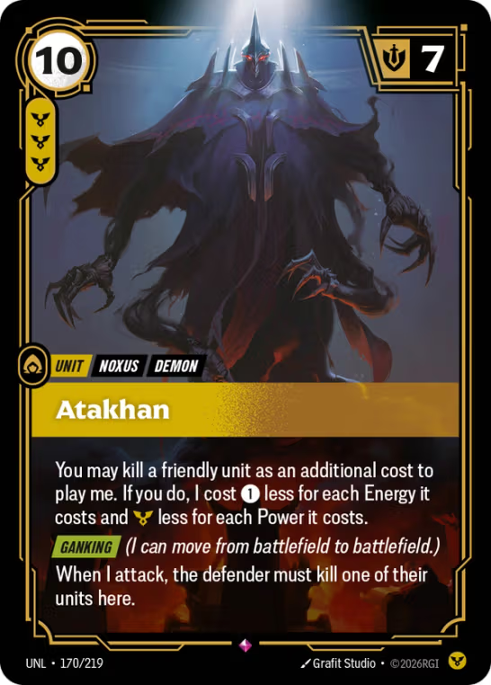 Atakhan UNL-170/219