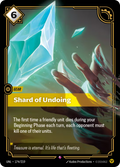 Shard of Undoing UNL-174/219