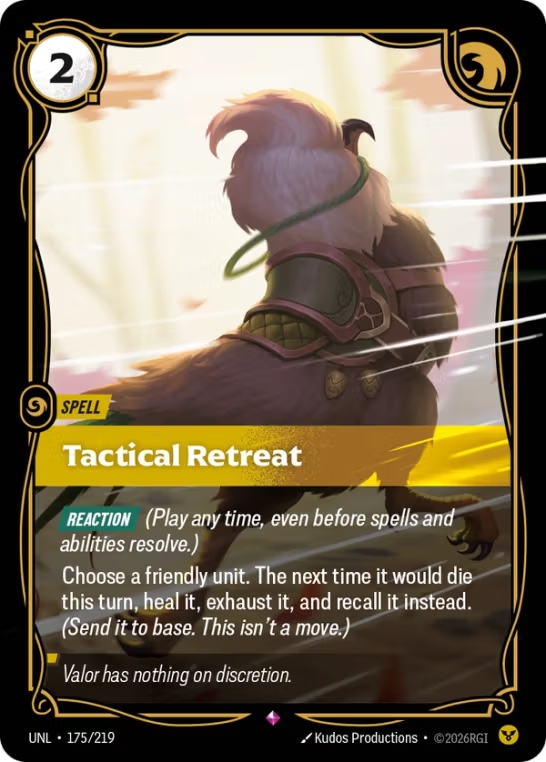 Tactical Retreat UNL-175/219