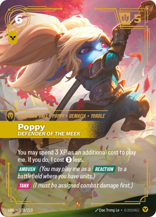 Poppy, Defender of the Meek UNL-178/219