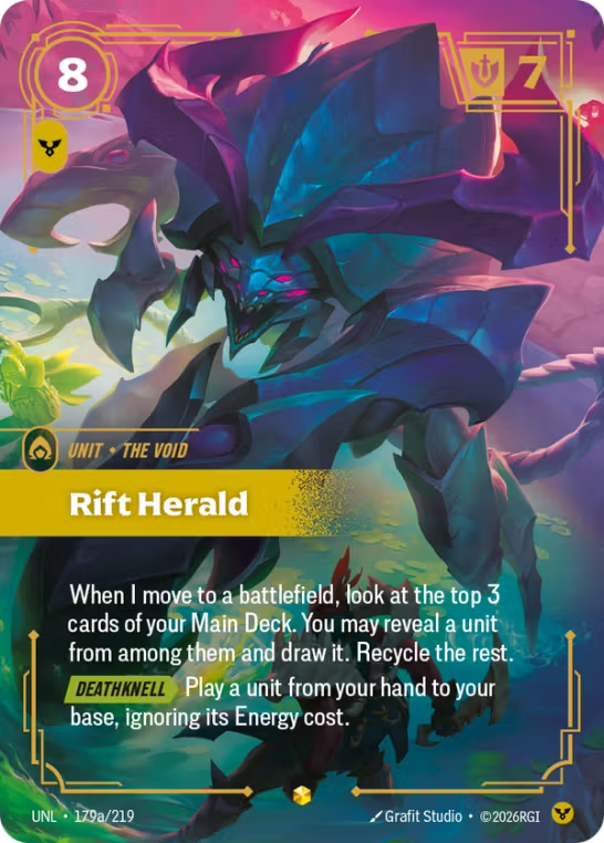 Rift Herald UNL-179a/219