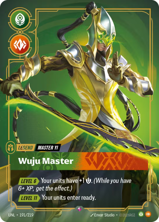 Wuju Master UNL-191/219