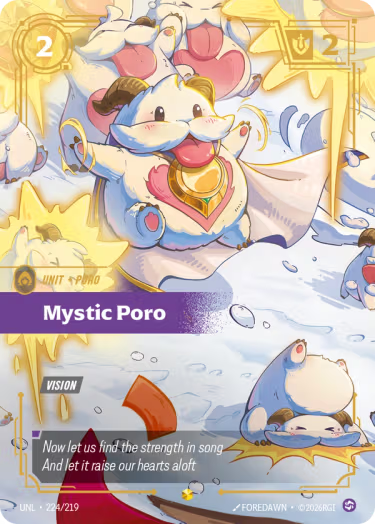 Mystic Poro UNL-224/219