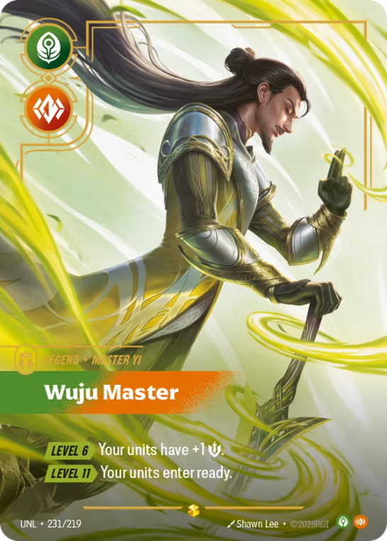Wuju Master UNL-231/219
