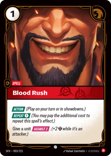 Blood Rush SFD-003/221