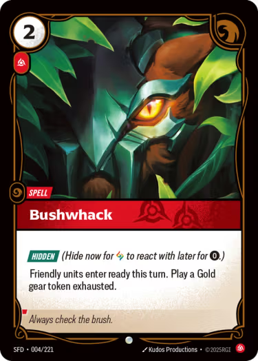 Bushwhack SFD-004/221