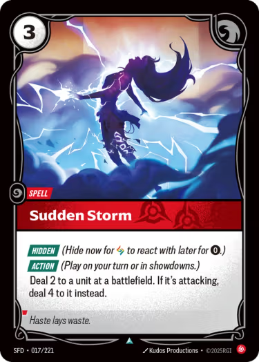 Sudden Storm SFD-017/221