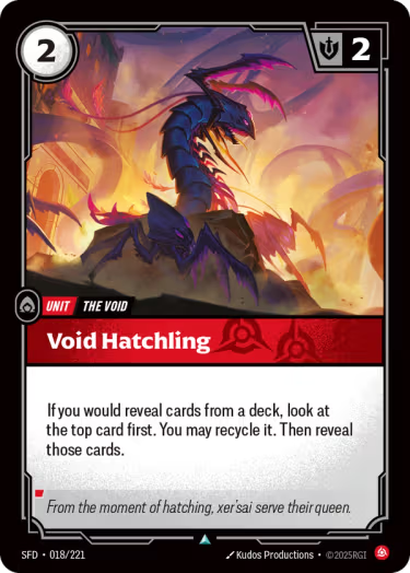Void Hatchling SFD-018/221