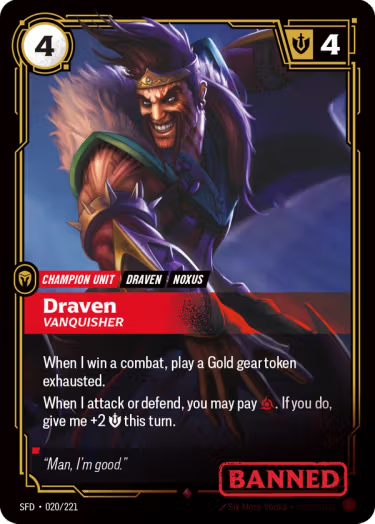 Draven, Vanquisher SFD-020/221